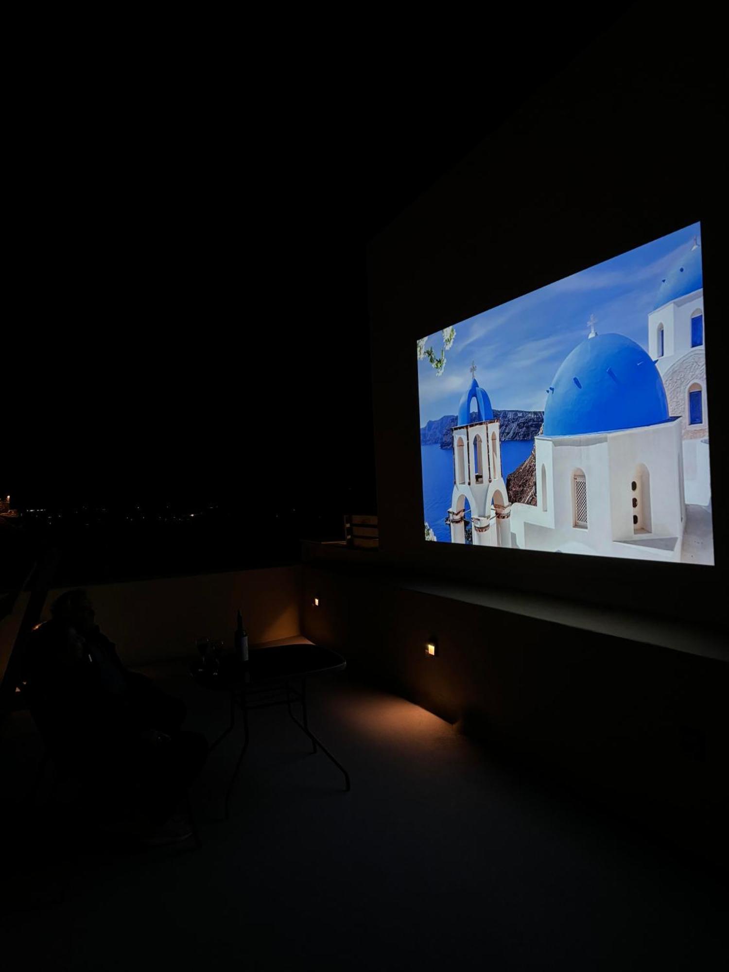 Love Nest With Hot Tub, Hammam & Outdoor Cinema Akrotírion Exterior foto